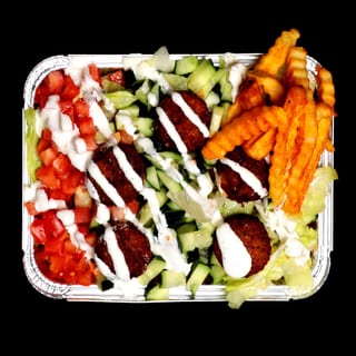 Falafel over Salad Platter