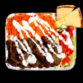 Lamb over Rice Platter